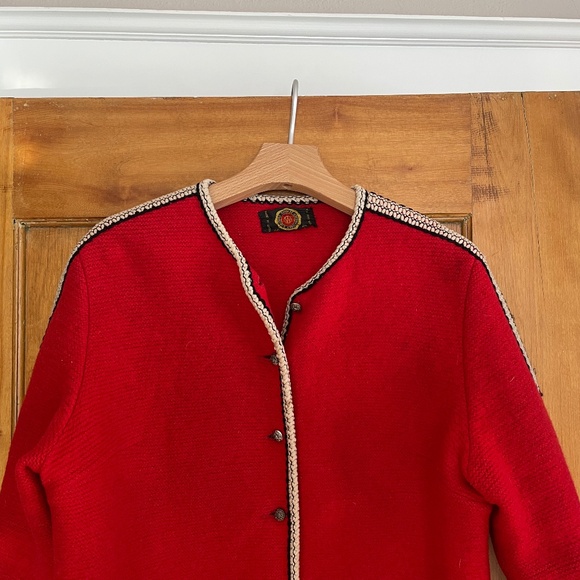 Vintage Austrian Tyrol Sweater Jacket - Picture 3 of 7